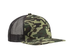 608 Sports Surfer Snapback Flat Bill Trucker Hat